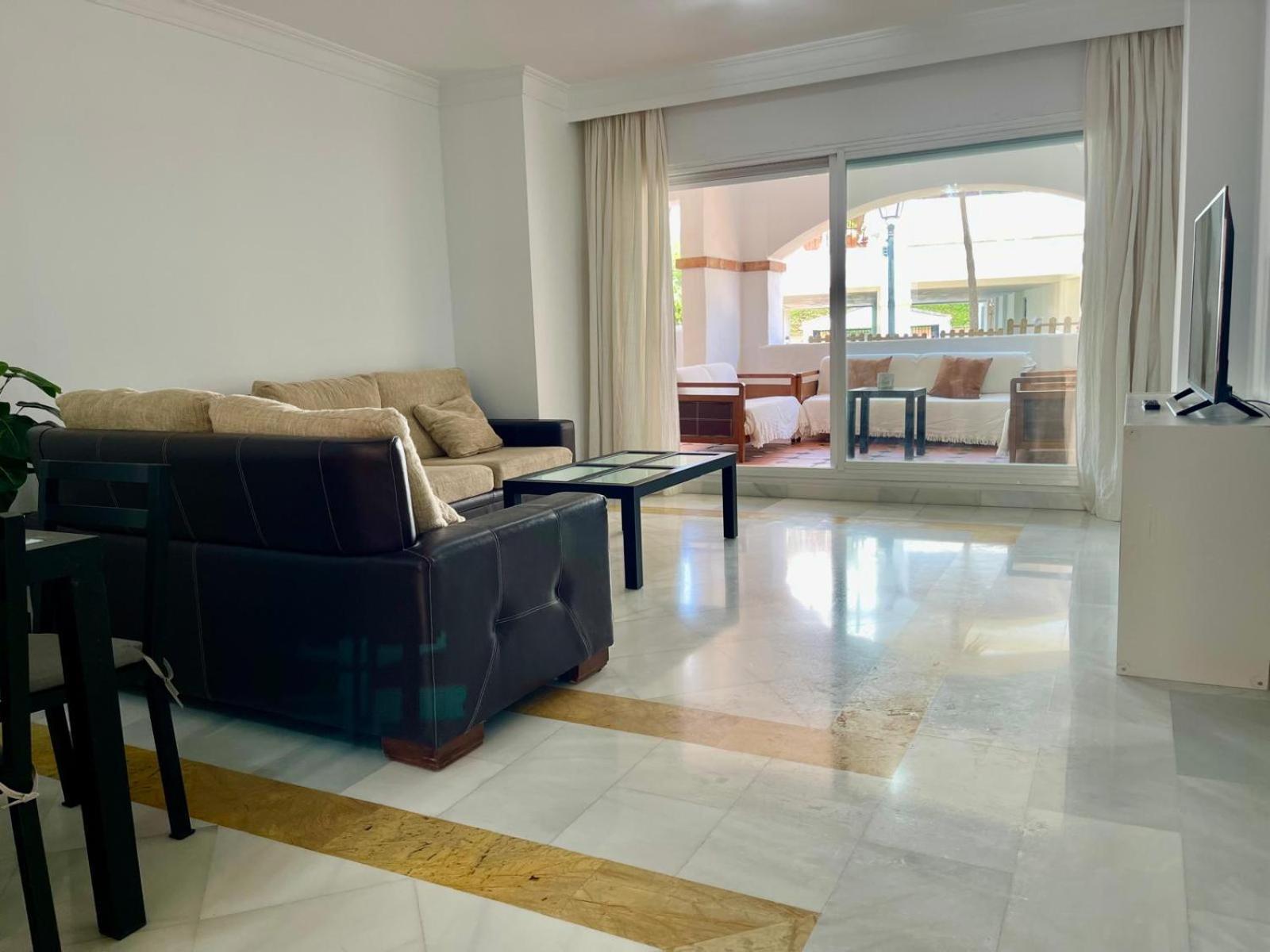 Solguest Apt A 7 Minutos De Puerto Banus 1ª Linea Playa!!! Marbella Bagian luar foto